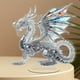 thumbnail image 5 of Dragones de cristal bohemios, adornos acrílicos 2D, decoración de oficina y hogar, regalos de vacaciones, 5 of 6