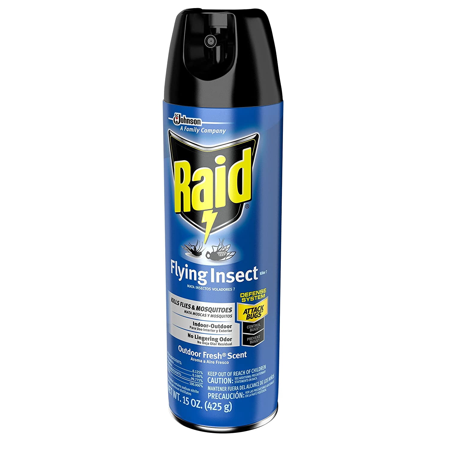 Raid Flying Insect Killer 7, 15 oz (Pack of 6)