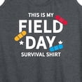 thumbnail image 3 of Instant Message - Field Day Survival Shirt - Women's Racerback Tank Top, 3 of 6