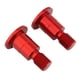 thumbnail image 1 of Adaptador de espejo para manillar de motocicleta, 2 piezas, aleación de aluminio, piezas de reparación de proceso CNC, rosca M16 resistente. Rojo, 1 of 8