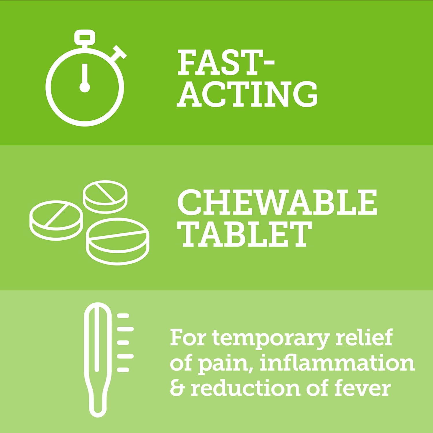 Vetality Canine Aspirin for Dogs, Fast Pain Relief Medicine for Small to Medium Dogs, Liver Flavor, 75 Tablets
