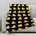 thumbnail image 4 of Ruddy Duck Adult Duck Blanket Kids Funny Blanket Suitable for Bedroom Living Room Bed Sofa Crib Couch Chair Outdoor All Season Items That Yellow Duck Lovers Will Love 40"x30"for Pets, 4 of 6