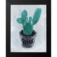 thumbnail image 2 of OnRei 12x14 Black Modern Framed Museum Art Print Titled - Relax Plant, 2 of 5