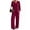 Wine Red, variant on MINTREUS Women's 2 Piece Matching Lounge Sets Soft Loungewear 2026 Trendy Fall Outfits