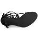 thumbnail image 5 of Sandalias Correas De Tiras Tacón De Aguja Cordón Arriba Para Mujeres Black 39, 5 of 6