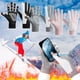 thumbnail image 1 of Guantes táctiles de invierno para hombres y mujeres - Guantes antiviento para el frío y compatibilidad con pantalla táctil para conducir, escribir y actividades al aire libre, 1 of 4