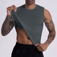 thumbnail image 2 of Cmfcve Big & Tall Men's Summer Tops Dry Fit Workout Running Tank Top Gym Sleeveless Muscle Athletic Shirt, 2 of 9