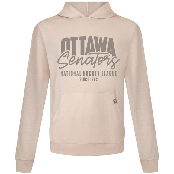 Men's Levelwear  Khaki Ottawa Senators Relay Response Pullover Hoodie