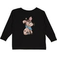 thumbnail image 3 of Inktastic Western Dilly Donkey Boys Long Sleeve Toddler T-Shirt, 3 of 5