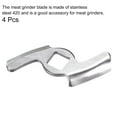thumbnail image 3 of Uxcell Meat Grinder Blade 49mm Stainless Steel Knife Cutter Replacement for Grinders Pack of 4, 3 of 5