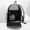 thumbnail image 3 of LargeCapacity Pet Supplies, Cat Out Portable Space Bag, SunProof Breathable Pet Bag Gray Ref: 4279, 3 of 5