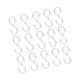 thumbnail image 5 of 15 ganchos metálicos resistentes en forma S, , modernos y multifuncionales para toallas oficina, cucharas, sartenes y utensilios, 5 of 8