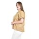 thumbnail image 2 of Blusa de lino con botones Roman Fashion / Tallas Extras, 0320 (Cafe) cafe 40, 2 of 6