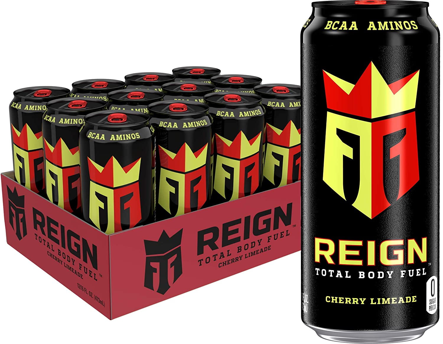 Reign Total Body Fuel, Cherry Limeade, Fitness & Performance Drink, 16
