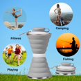 thumbnail image 4 of Botella de agua plegable Semetor Camping Cup, 500 ml, sin BPA, 4 of 7