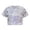 Silver, variant on Girls Short Sleeve Sequin Tops Party Glitter Sparkly Blouse for 5-12 Years