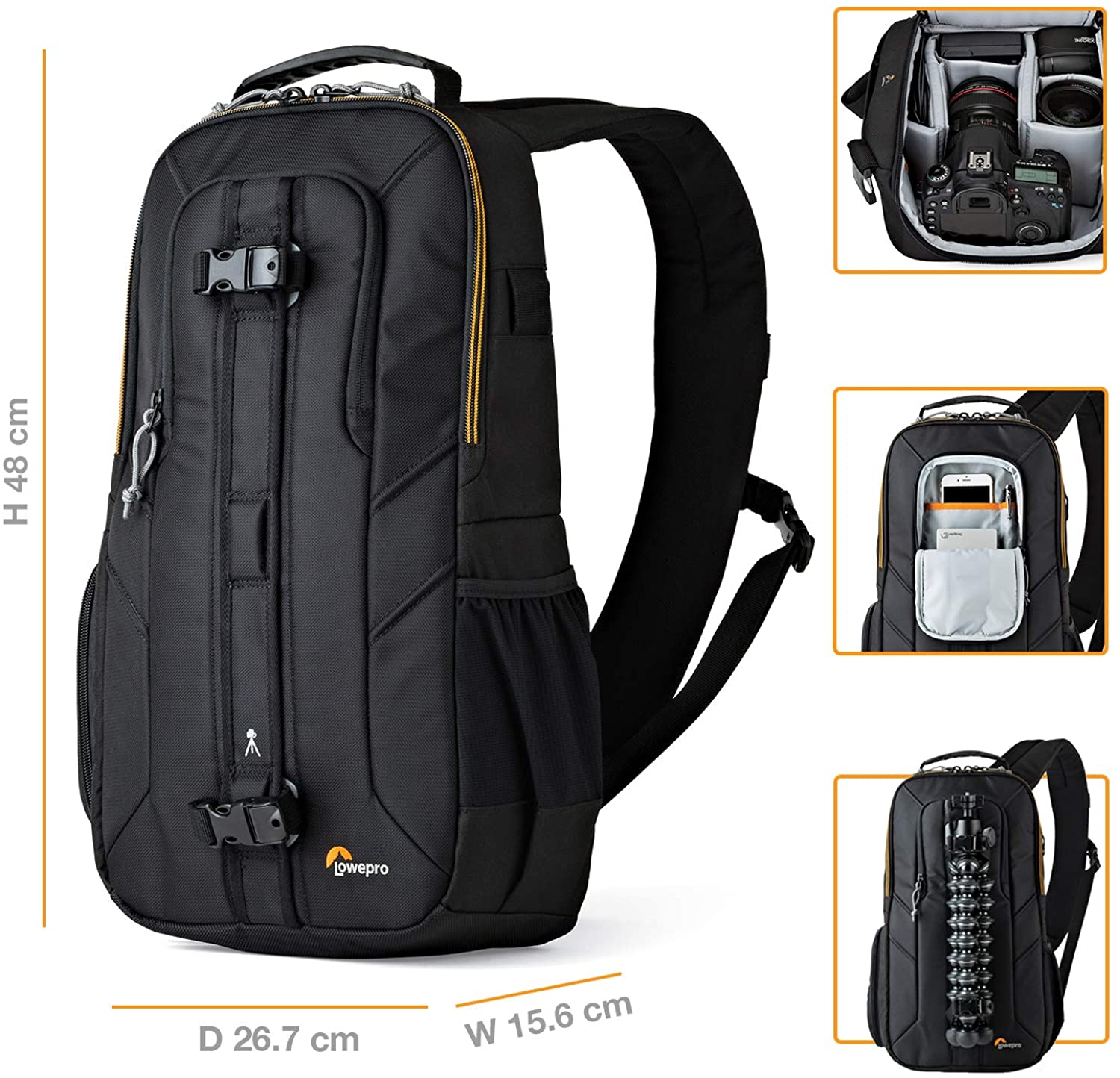 lowepro slingshot edge 250 aw black