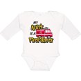 thumbnail image 3 of Inktastic My Aunt is a Firefighter with Fire Truck Boys or Girls Long Sleeve Baby Bodysuit, 3 of 5