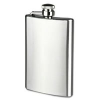 10oz Stainless Steel Pocket Hip Flask, Liquor Flask, Whiskey Flask, Slim Design, Leak Proof, Travel-Friendly, for Men & Women, Perfect for Outdoor Adventures, Alcohol Container, Drinking UKHBMC