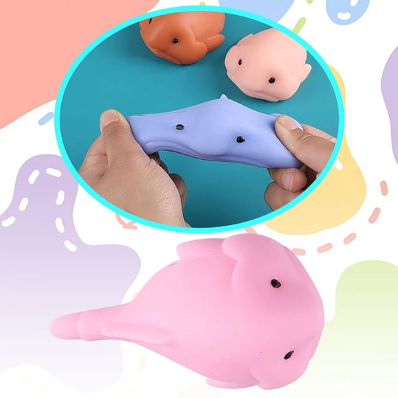 Cute Clown Fish Knead Happy Pressure Color Blobfish TPR Vent Toy