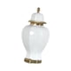 thumbnail image 4 of Jarrón de cerámica para jengibre con tapa, florero de cerámica, artesanía, tarro de almacenamiento de lujo versátil, tarro decorativo para el, 4 of 8