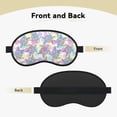 thumbnail image 2 of Salouo Sea Turtles Pattern Eye Masks, 1-Pack Sleep Mask Eye Cover Washable Sleeping Eyeshade Block Sleep Shade Cover Light Reduces Traveling Gifts, 2 of 7