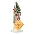 thumbnail image 3 of 6" Old Santa Schaller Christmas Paper Mache Candy Container, 3 of 3