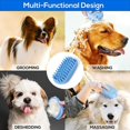 thumbnail image 3 of Cepillo de baño para perros TUNC cepillo de goma para el cuidado de perros cepillo de silicona para lavado de perros peine de masaje para perros de pelo corto y largo, 3 of 4