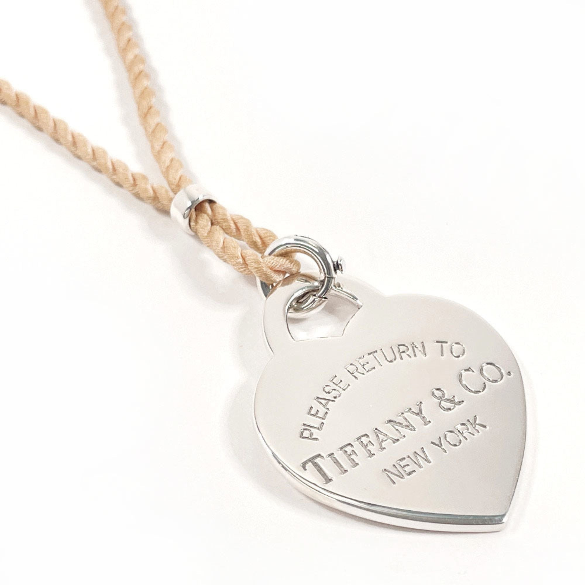 TIFFANY & CO. Pre-Owned TIFFANY&Co. Tiffany Return to Heart Tag Necklace, Silver 925, Silver,... (Good)
