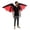Devil, variant on Adult Inflatable Wing Costume Set - 3 Styles (Devil, Rainbow Fairy, Butterfly) Blow-Up Wings For Halloween, Cosplay & Themed Parties, One Size Fits All,Height 4'11"-6'3",Devil