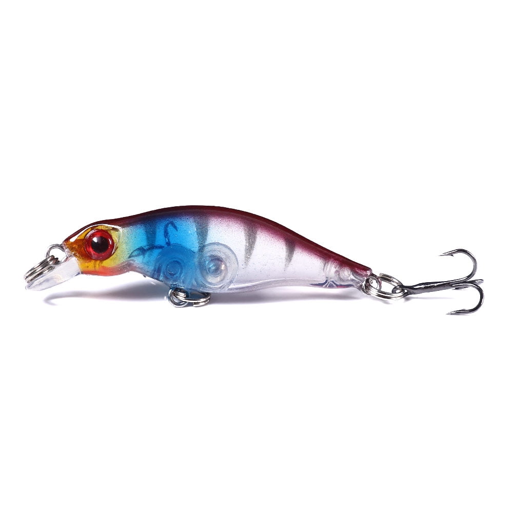 HENGJIA Fishing Lures Large Hard Bait Minnow VIB Lure with Treble Hook Life-Like Swimbait Fishing Bait Popper Crankbait Sinking Lure for Trout Bass Walleye Redfish