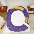 thumbnail image 5 of Erosebridal American Football Helmet Twin Sheet Sets,Minnesota City Bedding Twin Size,Sports Theme Bed Sheets Set Twin Size,Luxury Living Room Decor，3-Piece, 5 of 8