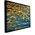 thumbnail image 2 of ArtWall Dean Uhlinger "Rogue River Ripples" Floater Framed Gallery-Wrapped Canvas, 2 of 2