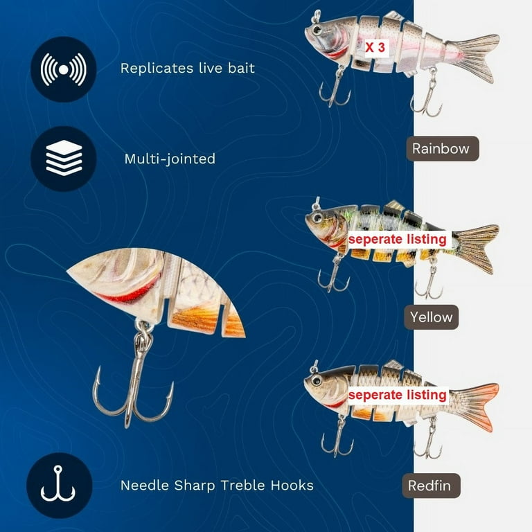 4 pks fish finder fish getter lure company fork North Fork Lures Slingers – North Fork Lures main image 0