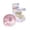 A005- Clear (Crystal Grape), variant on Squeeze Toys, 2.5 Inch Gel Squeeze Stress Ball, Sensory Squeeze Toys, Squeeze for Relaxation, Ice-Transparent Yellow Lemon Bubble Squeeze Toys, 2.5 Inch Diameter, Soft Non-Sticky