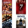 Assorted 4 Pack DVD Bundle: Slammed!, Wild 7, G.I. Joe: The Rise of Cobra, Sicko