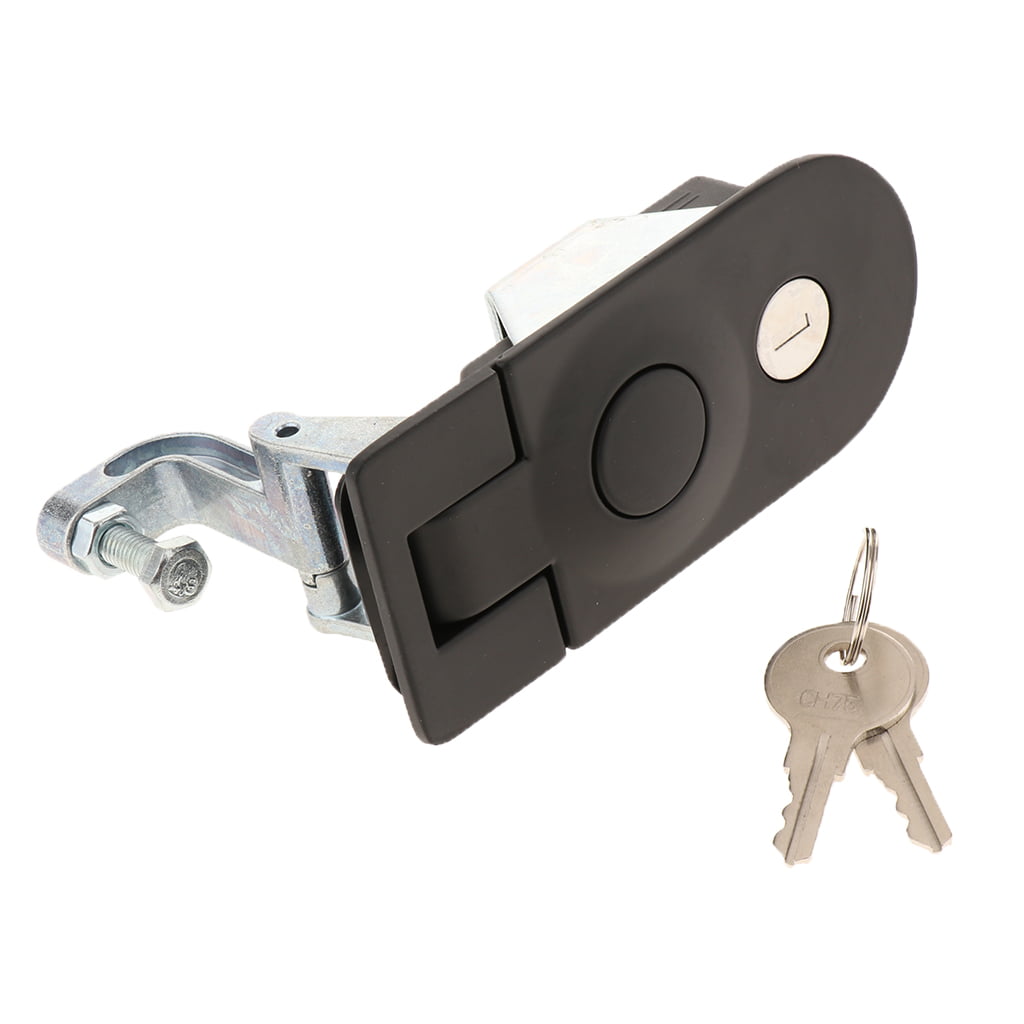 6 Sets Compression Latch Lock Horsebox Locker Doors Tack Box with 2 Keys