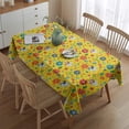 thumbnail image 2 of Fairy Princess Flower Pattern Rectangle Tablecloth 60"x84",Waterproof Polyester Rectangle Table Cloth, Wipeable Spillproof Polyester Tablecloth for Dining, Camping, Indoor and Outdoor, 2 of 5