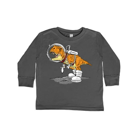 

Inktastic Science Fiction Day Astronaut Dinosaur Gift Toddler Boy or Toddler Girl Long Sleeve T-Shirt