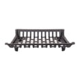 thumbnail image 4 of Modern Ember Essen 24" Cast Iron Fireplace Log Grate – Heavy-Duty Wood-Burning Fire Pit & Wood Stove Log Rack, 4 of 4