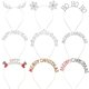 thumbnail image 3 of Diademas de Navidad con diamantes de imitación, copo de nieve de cristal, corona de Feliz Navidad, astas de reno, aro de pelo, decoración de fiesta de vacaciones, 3 of 4