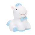 thumbnail image 3 of Figura de caballo pequeña, decoración para tartas, estatua de animal, adorno para cupcakes, decoración de escritorio de oficina y estilo rústico. Azul, 3 of 9