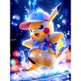 thumbnail image 1 of 5D DIY Pikachu Del Arte Artesanal 30x40cm, 1 of 9