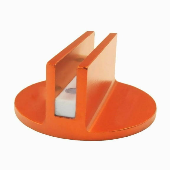 imUfer Universal Slotted Magnetic Jack Jack Pad Clamp Weld Frame Rail Adapter Orange