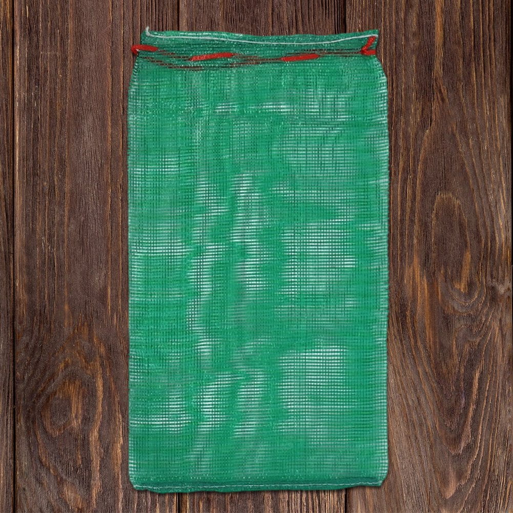 Vjnyvs 20Pcs Extra Large Reusable Produce Mesh Bag, Ventilated Storage Sack Vegetable Net Bags Onion Storage Bag Drawstring For Garden Produce Potato Storage