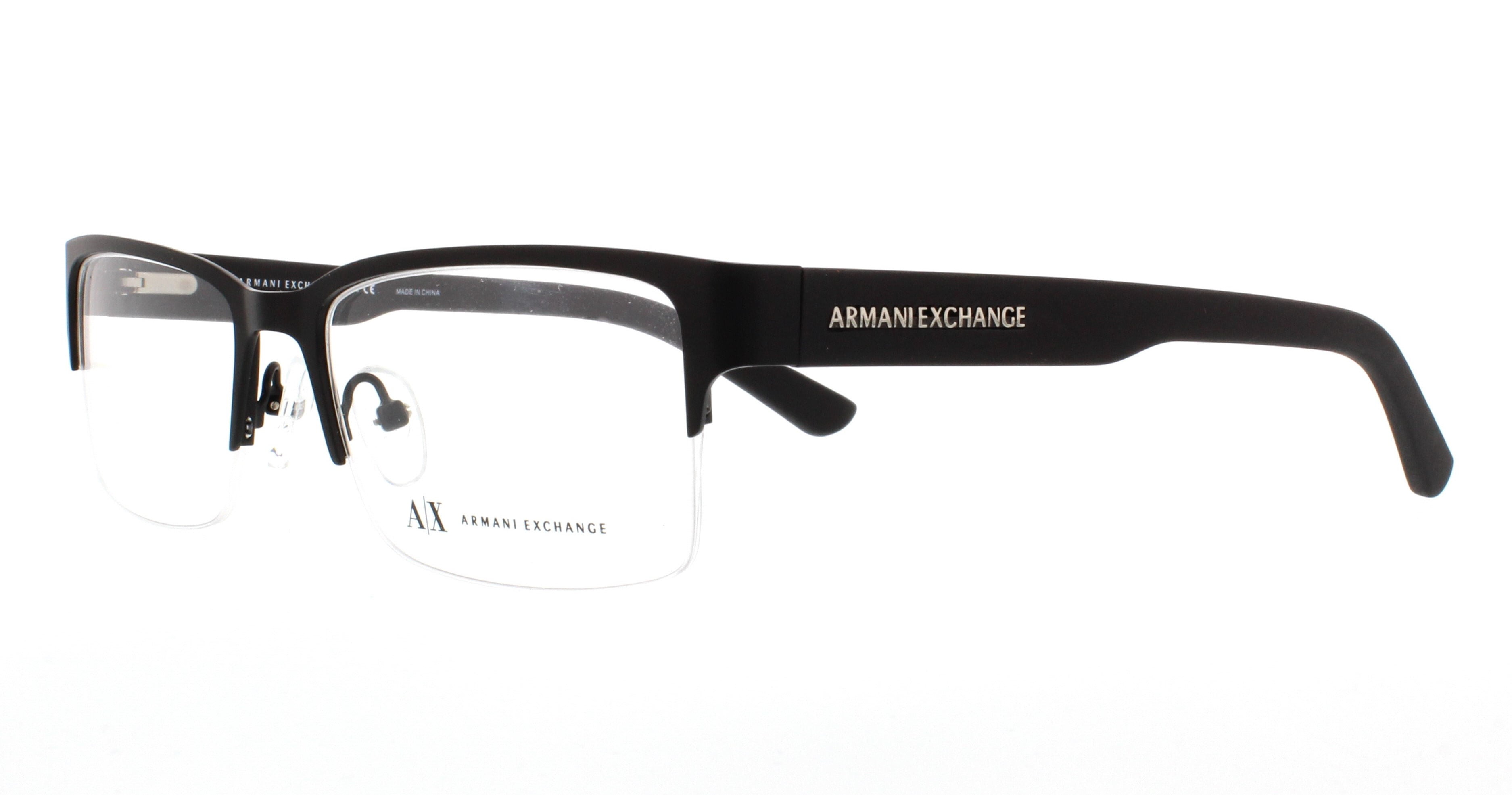 armani exchange optical glasses
