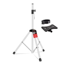 5 Core Speaker Stand Adjustable 31 to 36" PA DJ Tripod Stands Heavy Duty w 35mm Insert 132 Lbs
