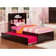 thumbnail image 2 of Newport Twin Extra Long Bed with Footboard and Twin Extra Long Trundle in Espresso, 2 of 7
