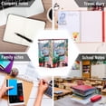 thumbnail image 6 of FORMRS 1-Subject Spiral Notebook 8" x 5" College Ruled 60 Refillable Sheet A5 Hard Cover, Pink Door, 6 of 7
