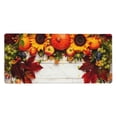 thumbnail image 2 of Disketp Thanksgiving With Autumn Gaming Mouse Mat Long Extended Mouse Pad Desk Mat Non-Slip Rubber Mice Pads Stitched Edges(315.5 x 16 x 0.12 Inches), 2 of 8